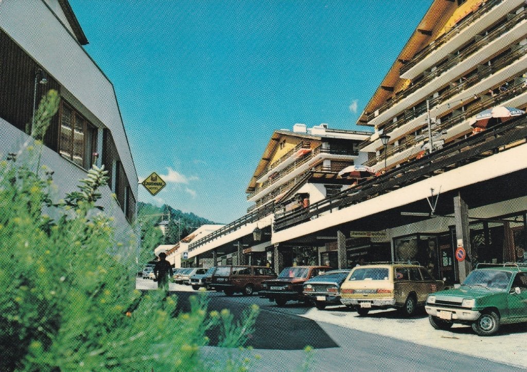 Zwitserland nendaz, le centre de la station, Verzenden, 1960 tot 1980, Gelopen, Overig Europa