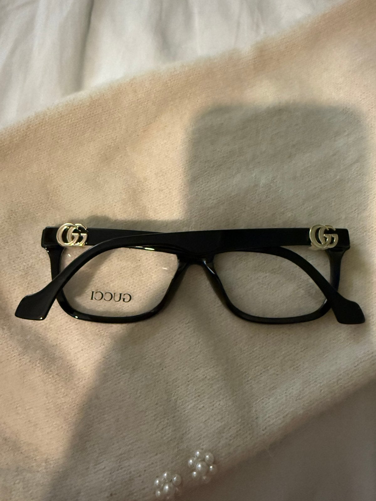 Gucci bril montuur, Sieraden, Tassen en Uiterlijk, Zonnebrillen en Brillen | Dames, Ophalen of Verzenden, Nieuw, Bril, Overige merken