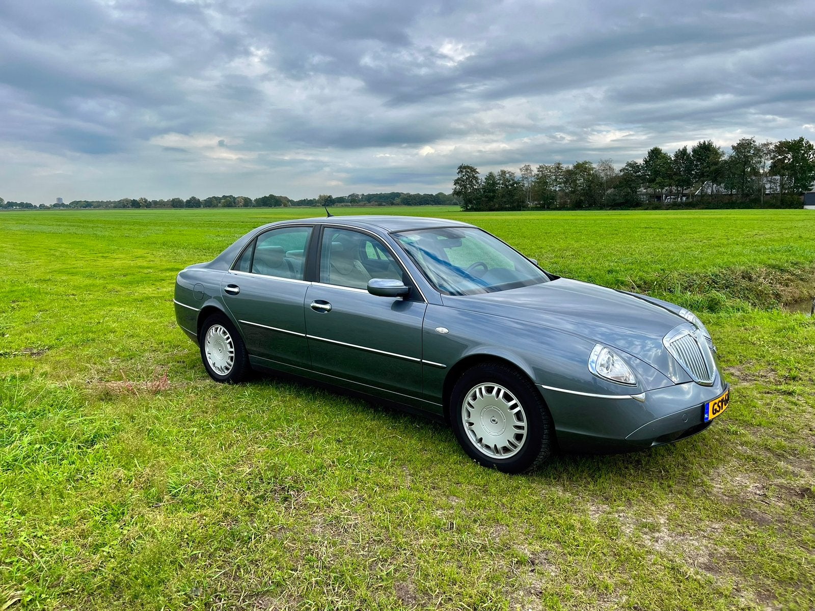 Lancia Thesis 2.0-20V, Auto's, Voorwielaandrijving, 1998 cc, Beige, Alcantara