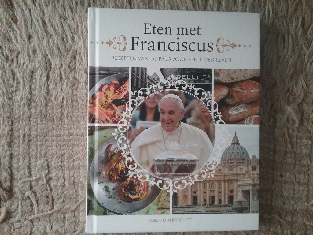 Eten met Franciscus - recepten vd Paus (2018), Zo goed als nieuw, Gezond koken, Overige gebieden, Tapas, Hapjes en Dim Sum