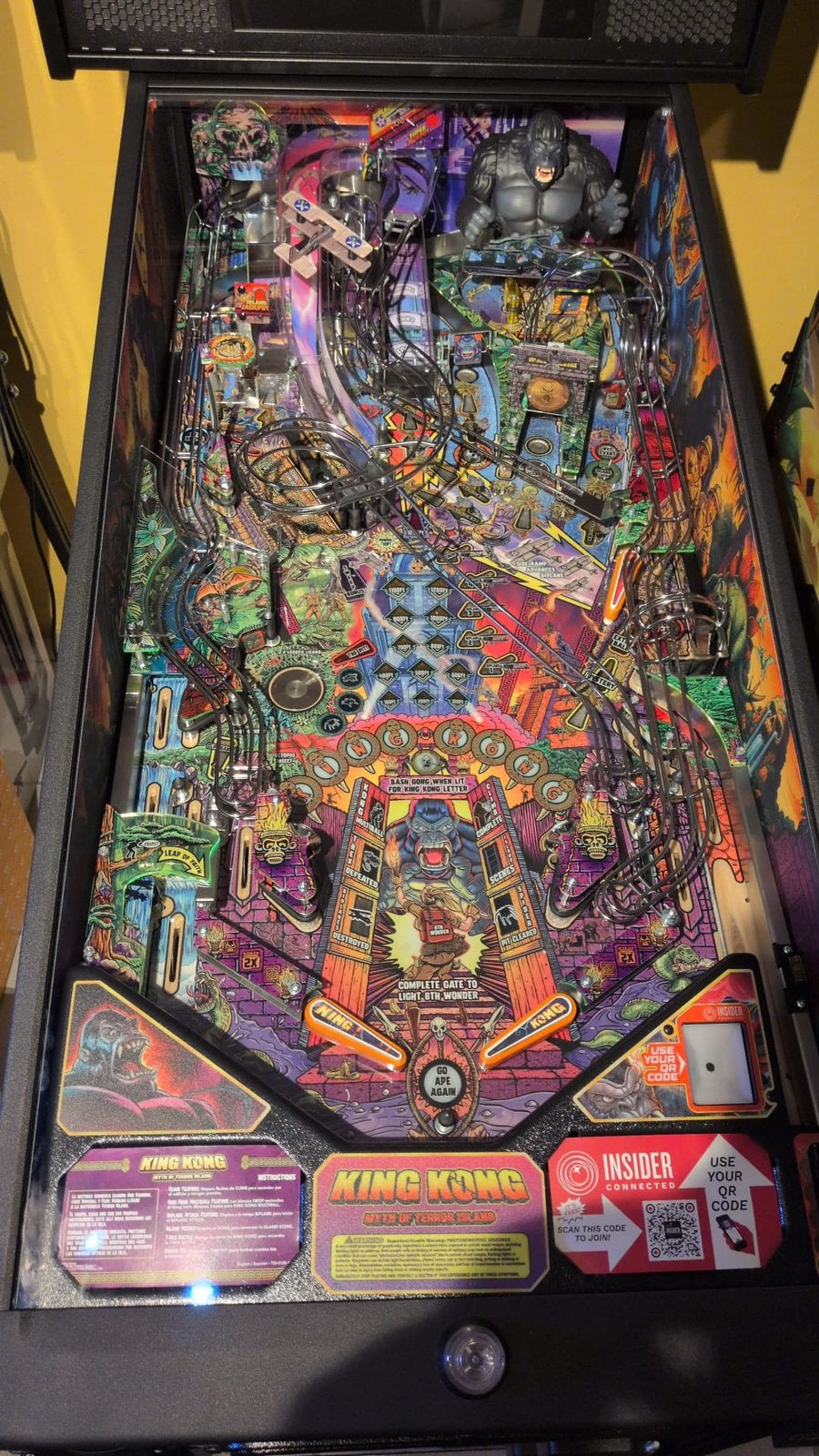 King kong pro huo met rest garantie, Verzamelen, Automaten | Flipperkasten, Ophalen, Stern, Zo goed als nieuw, Dot-matrix