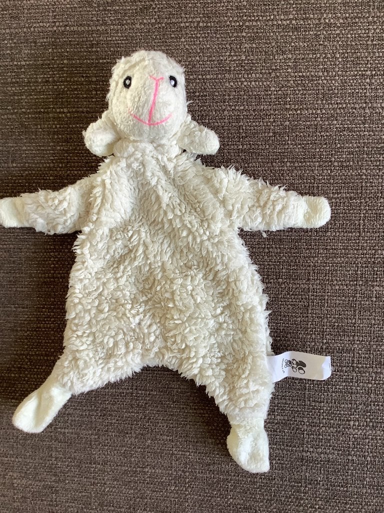 Unitoys schaap knuffeldoekje lapje 5 euro, Ophalen of Verzenden, Zo goed als nieuw, Overige typen