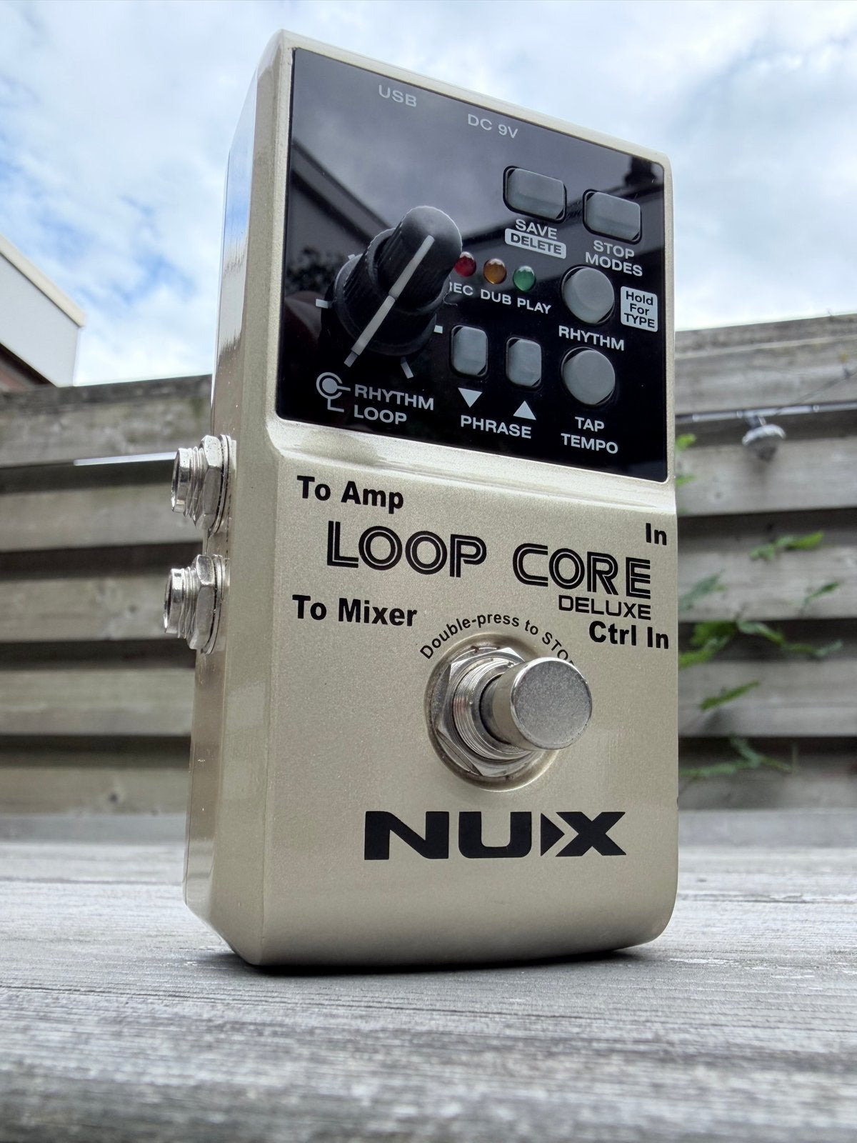 NUX Loop Core Deluxe Looper Pedaal met NMP-2 Footswitch, Ophalen of Verzenden, Zo goed als nieuw, Overige typen