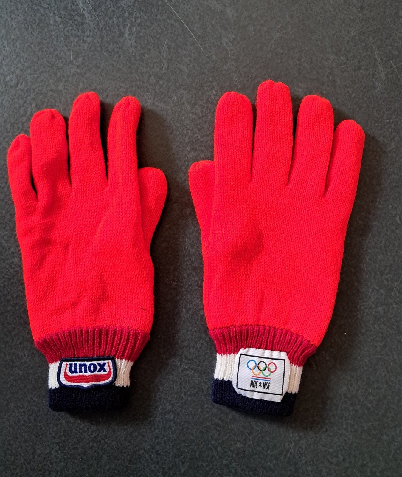 Oranje Unox handschoen Olympische Spelen, Ophalen of Verzenden, Nieuw, Overige typen, Overige merken