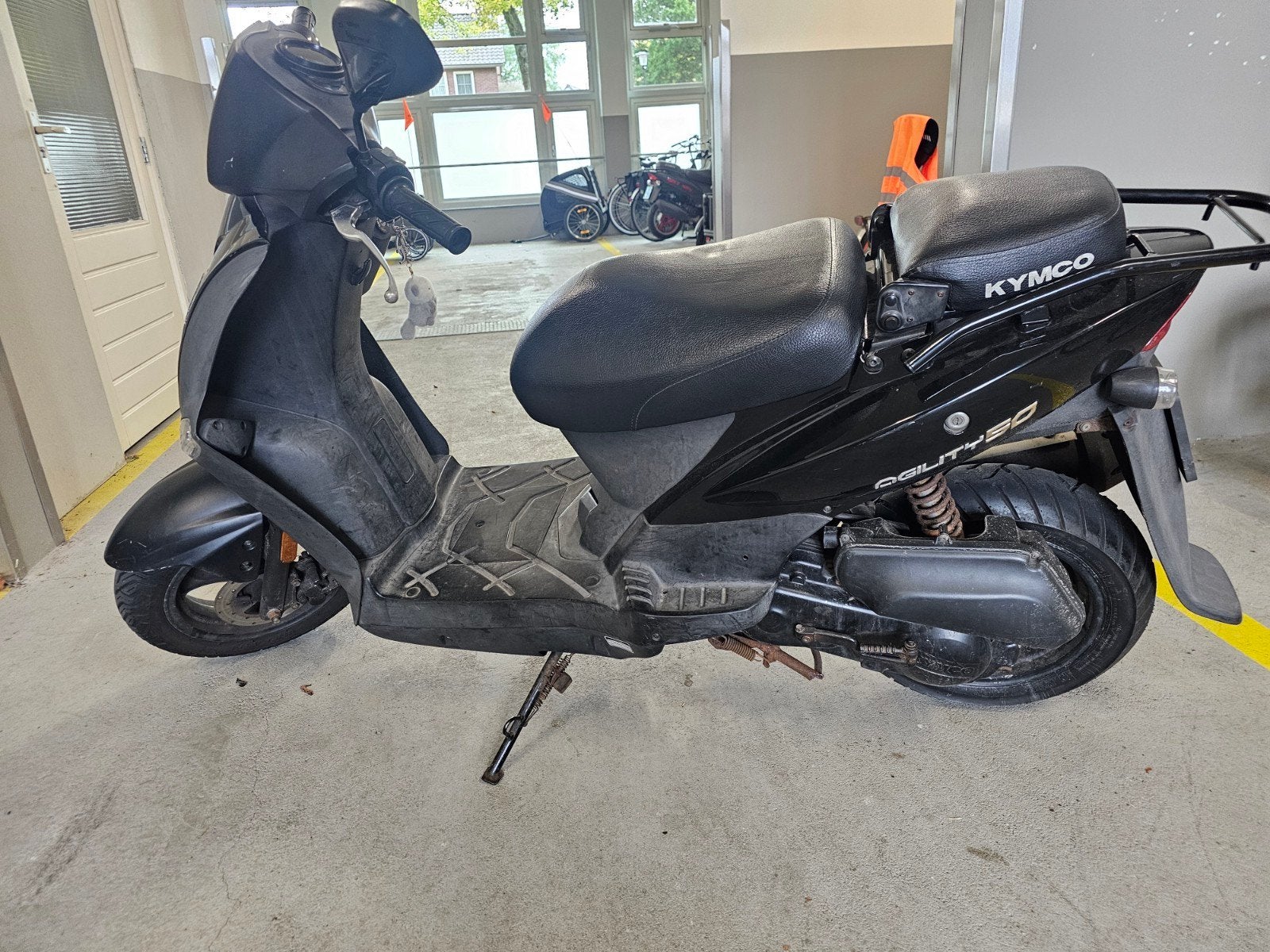 Kymco Agility 50 Scooter - Betrouwbaar en Zuinig, Fietsen en Brommers, Ophalen, Gebruikt, Benzine, Agility