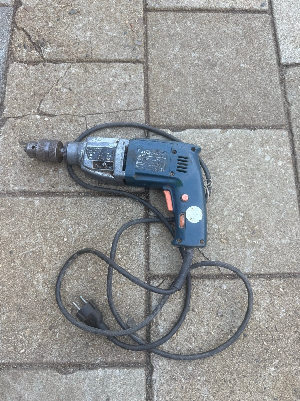 AEG Boormachine - Krachtige Boor voor Diverse Klussen, Ophalen, Gebruikt, 600 watt of meer, Boormachine