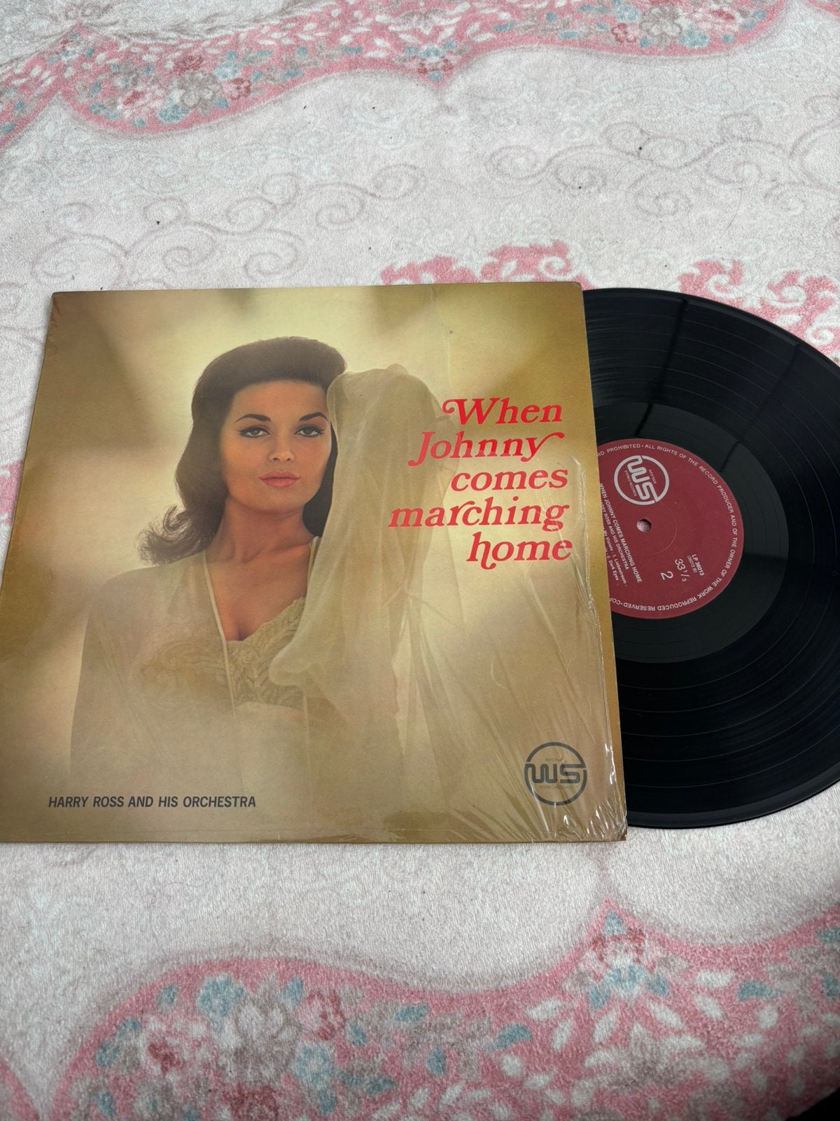 Harry Ross&His Orchestra – When Johnny Comes Marching Home, Ophalen of Verzenden, Zo goed als nieuw, 12 inch