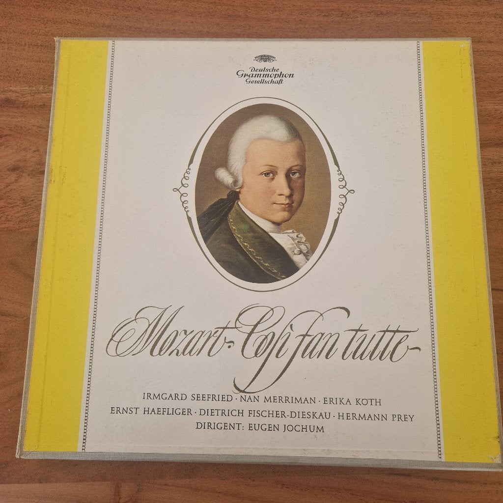 Mozart Cosi Fan Tutte - Jochum DGG Box - Seefried Fischer, Boxset, Gebruikt, Mozart, Opera of Operette