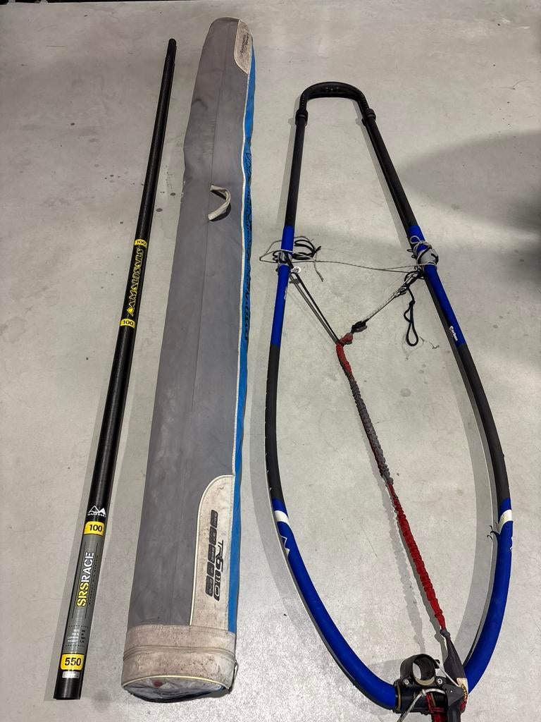 Maui Sails | TR6 11.0 + 550 C100 Mast + Carbon giek 230-290, Watersport en Boten, Windsurfen, Ophalen, Gebruikt, Complete set