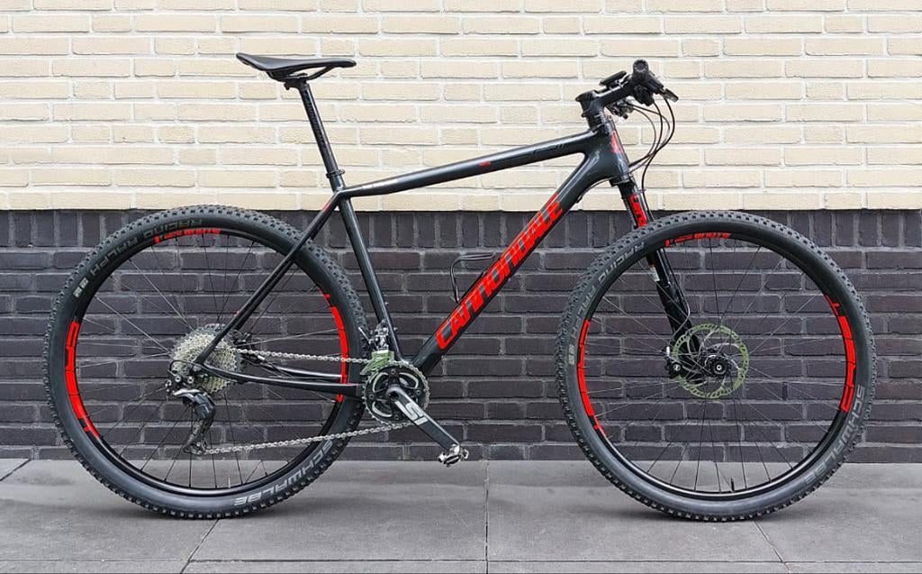 Cannondale F-Si Carbon 3 Mountainbike Lefty 29er, 57 tot 61 cm, Meer dan 20 versnellingen, Schijfrem, Ophalen