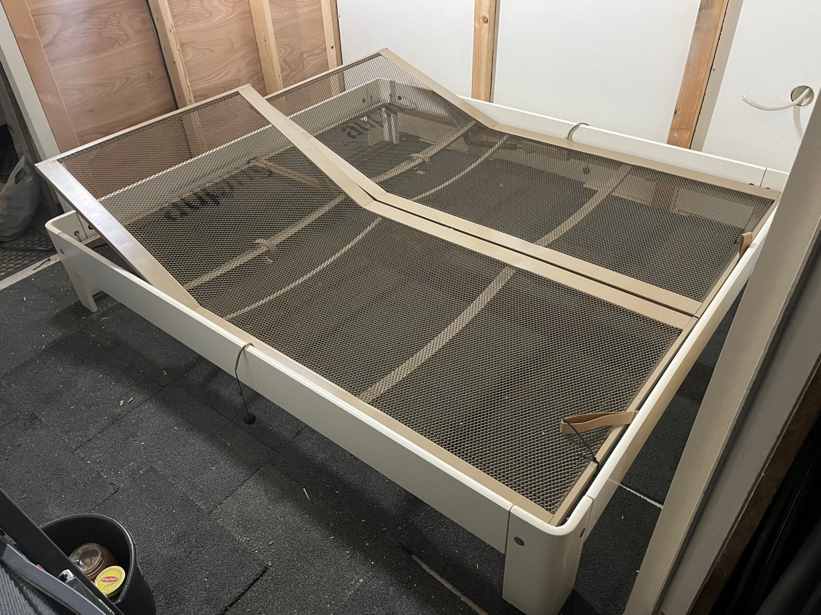 Auping auronde wit 180 x 200, Ophalen, Gebruikt, Wit, Tweepersoons