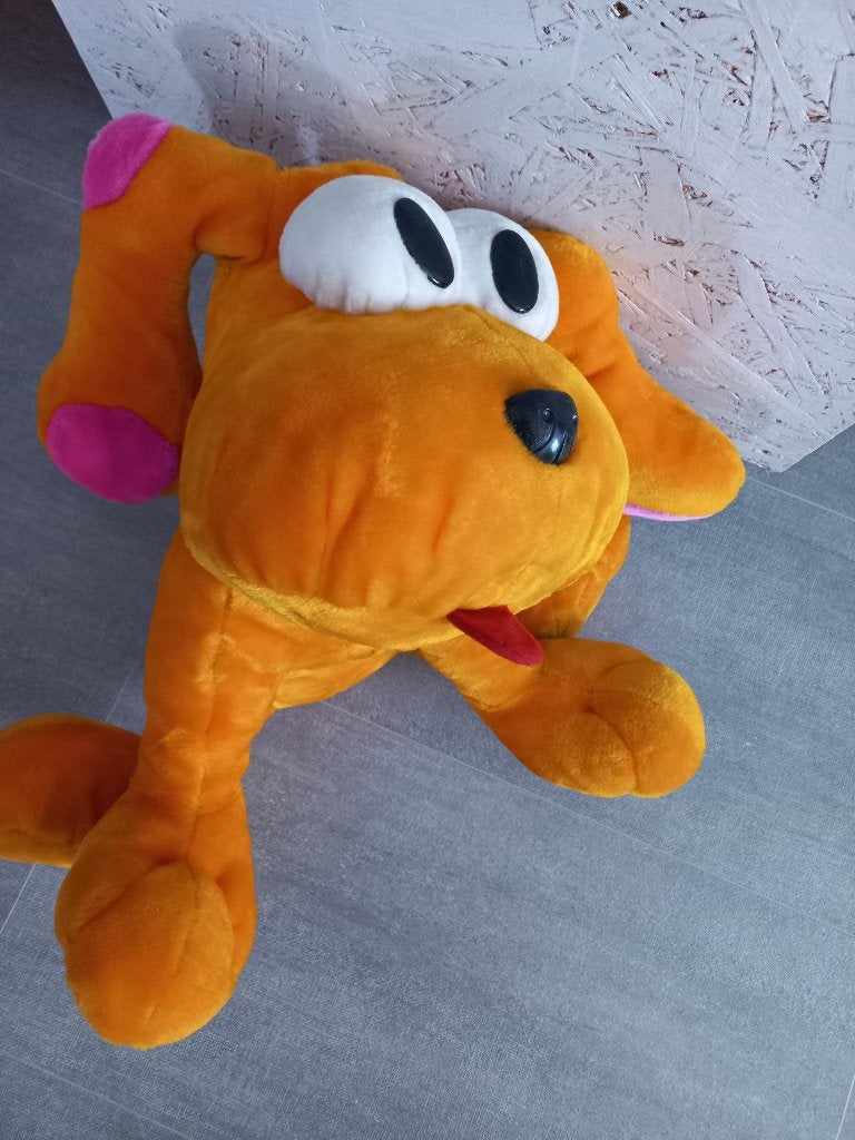 grote hond knuffel, Ophalen, Oranje, Hond, Zo goed als nieuw