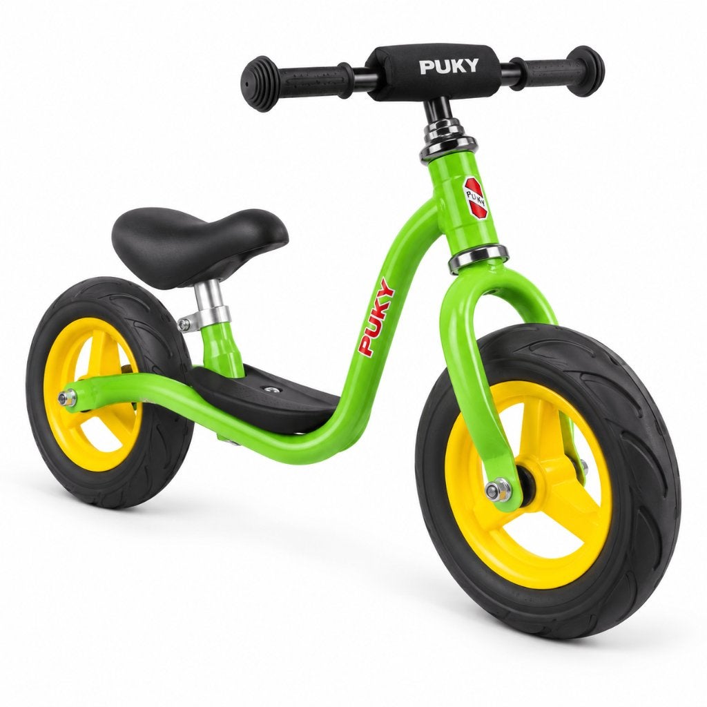 Nieuwe PUKY loopfietsen – Rood, Kiwi & Lovely pink