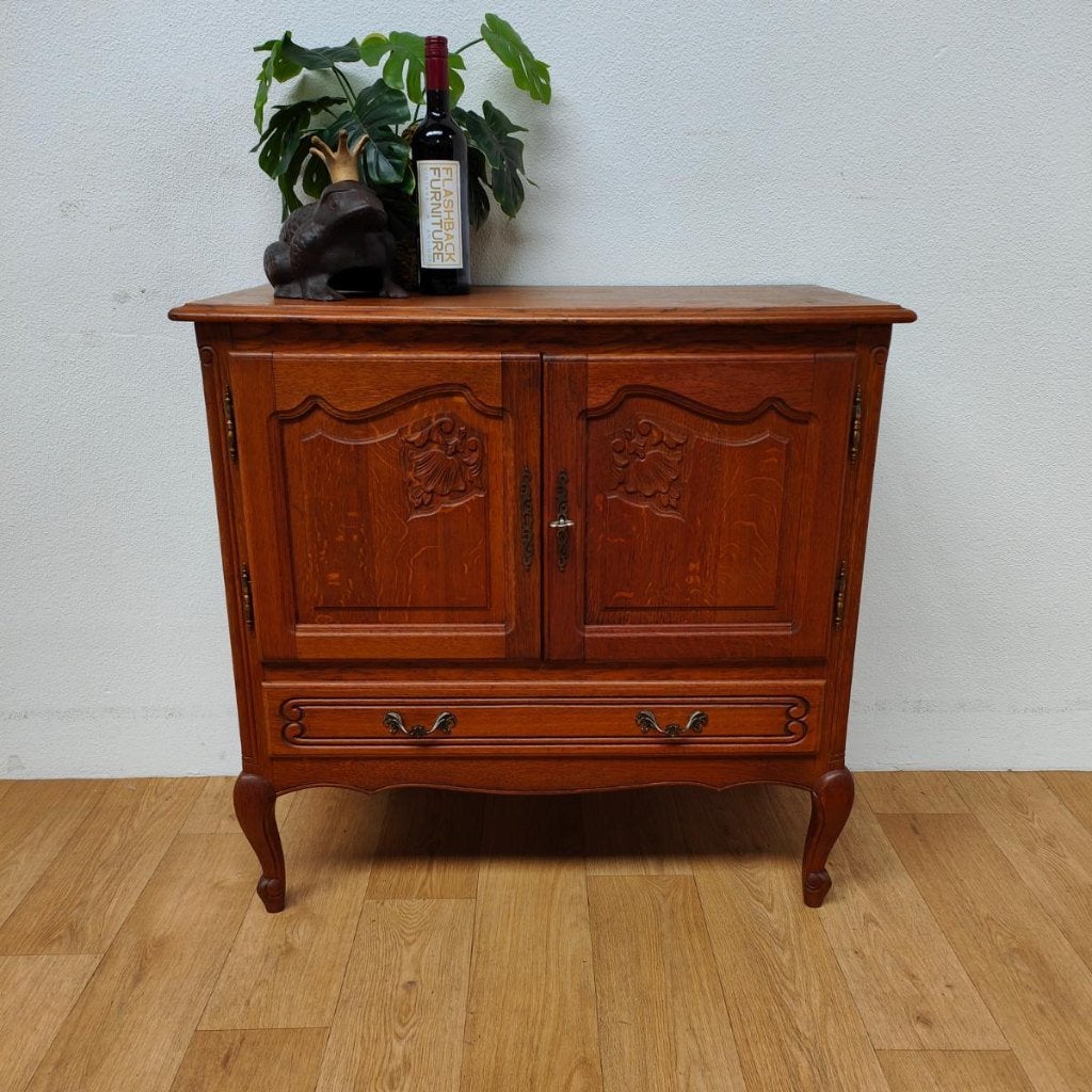 Vintage Queen Ann barkast, drankenkastje barkastje 703, Valkenswaard, Gebruikt, 5 laden of meer, Info@flashbackfurniture.nl