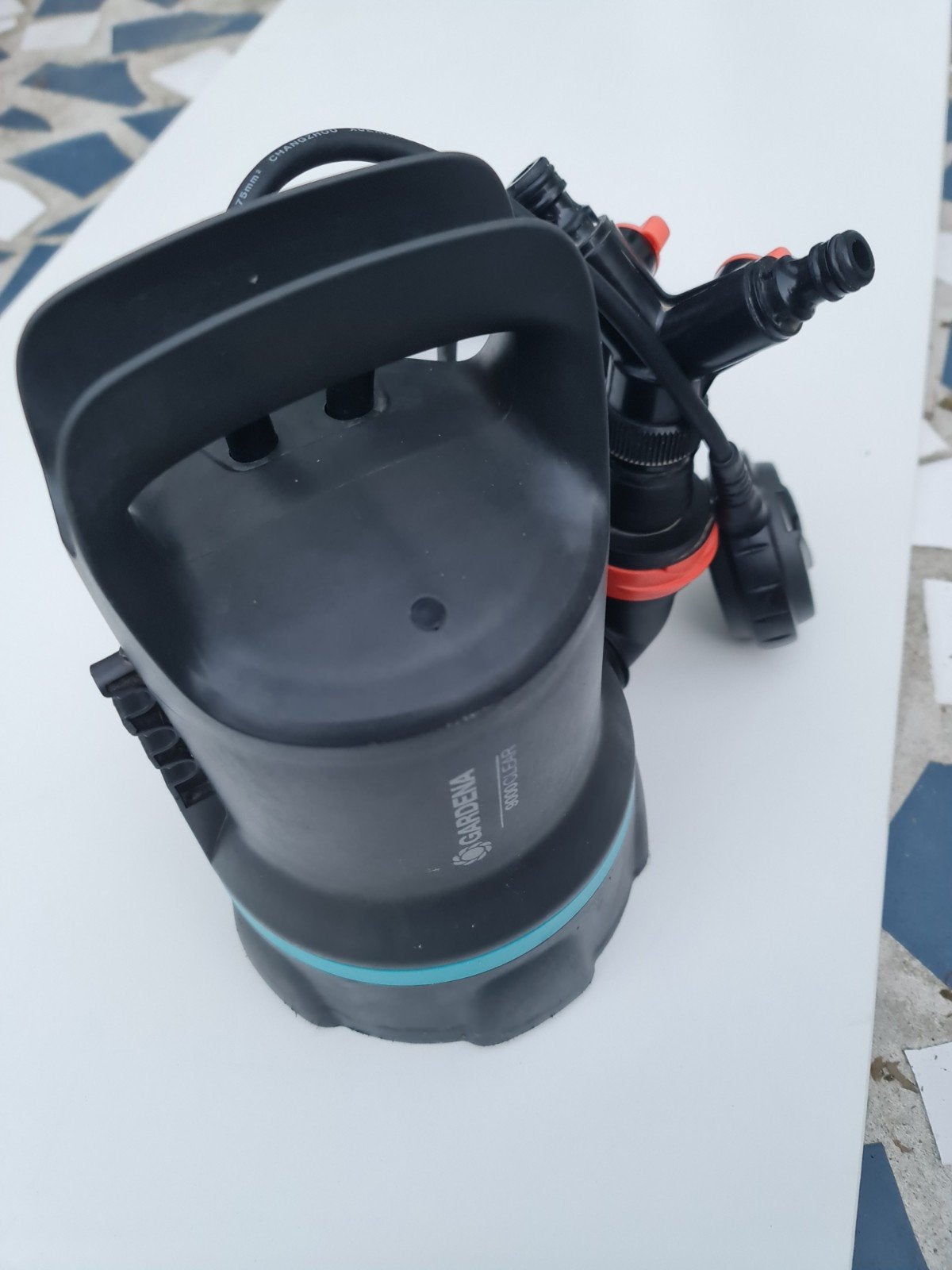 Gardena Dompelpomp 9000, Vuilwaterpomp nieuwstaat, Ophalen of Verzenden, Zo goed als nieuw, Elektrisch, Dompelpomp