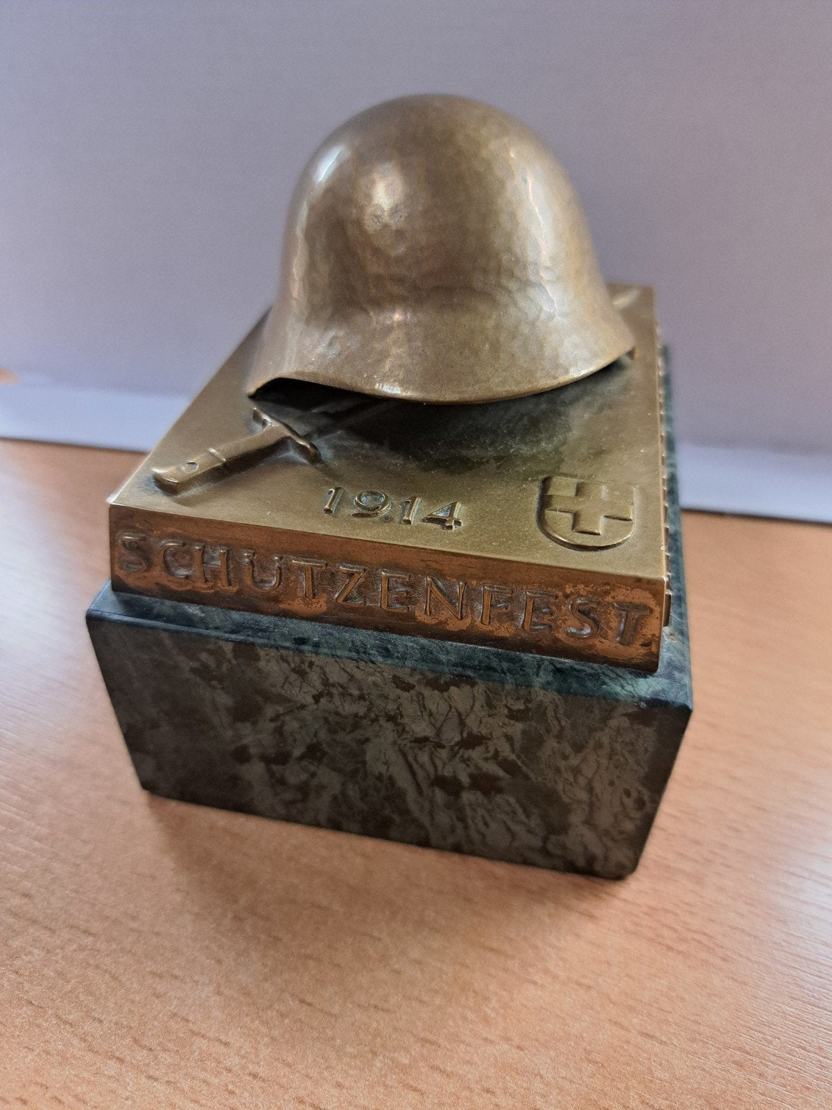 Ww1 1914 / 1939 herdenking ornament schutzenfest, Ophalen of Verzenden, Duitsland