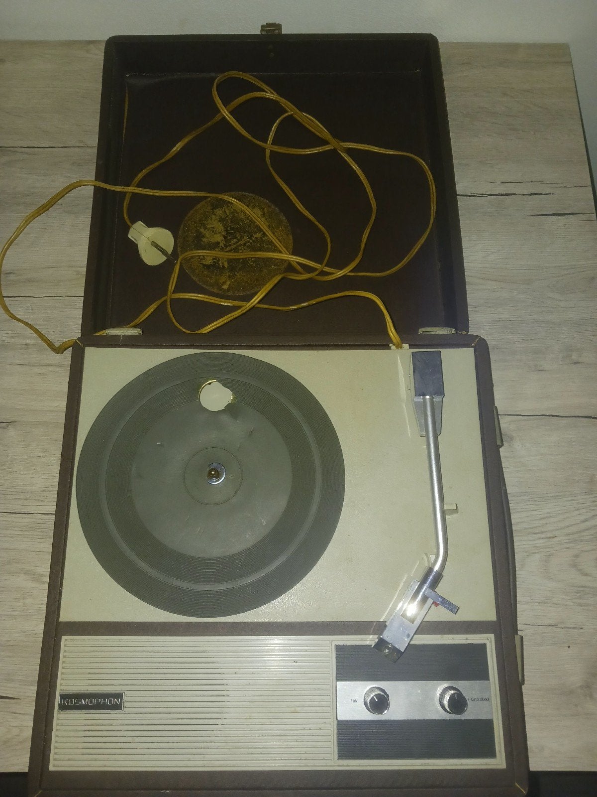 Kosmophon pick-up/platenspeler eind jaren 60, Audio, Tv en Foto, Platenspelers, Ophalen of Verzenden, Gebruikt, Overige merken