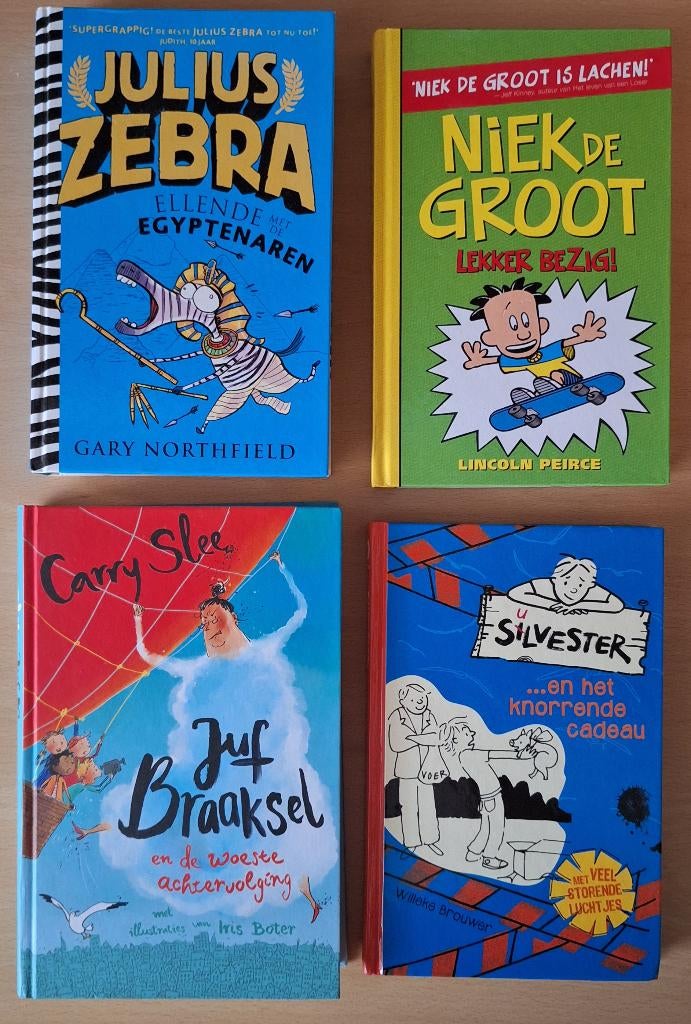 Kinder boeken 4x, Fictie algemeen, Diverse auteurs, Ophalen of Verzenden, Zo goed als nieuw