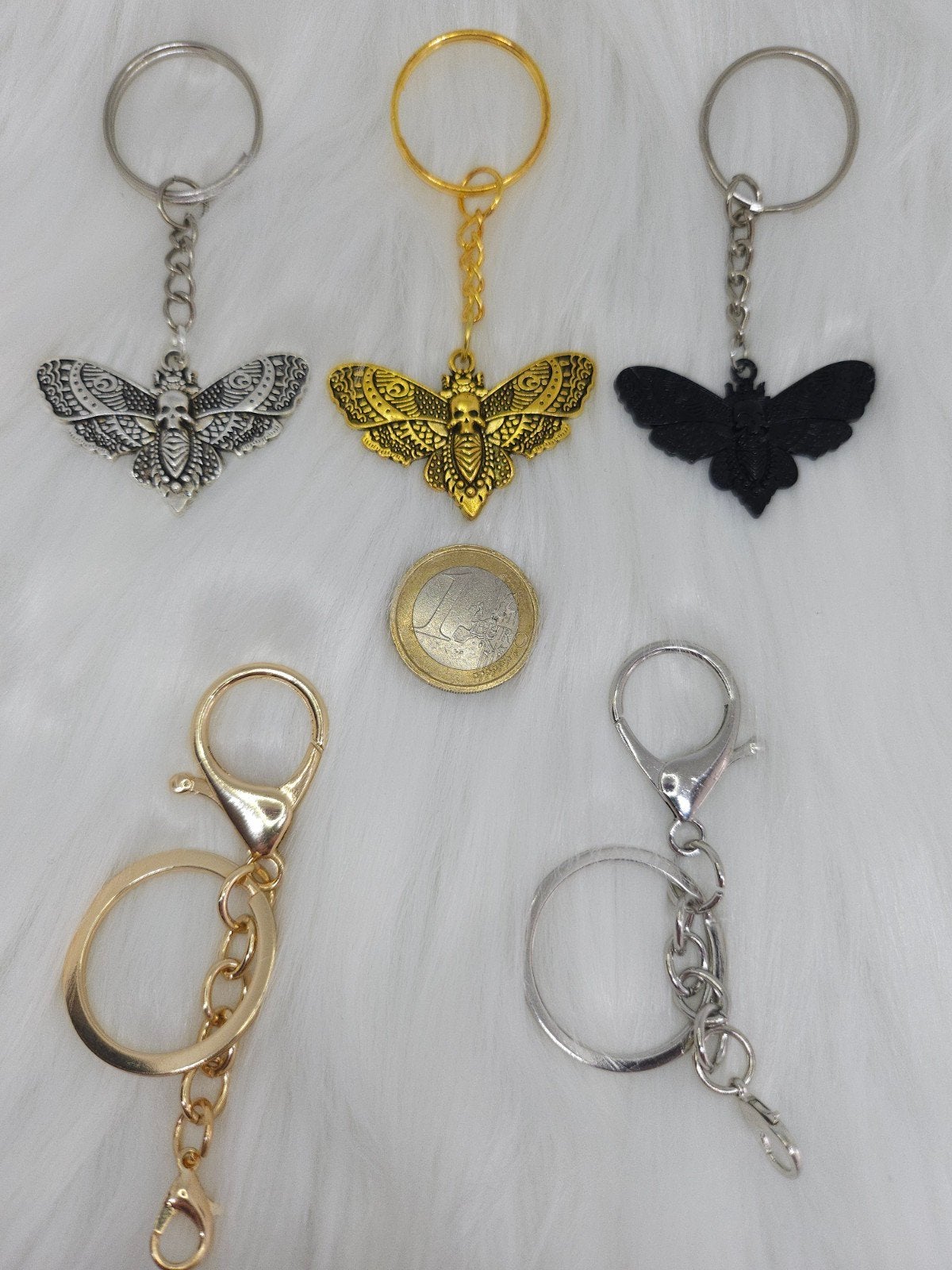 Mystic Keychain Charm – Moth – kleur naar keuze, Ophalen of Verzenden, Nieuw