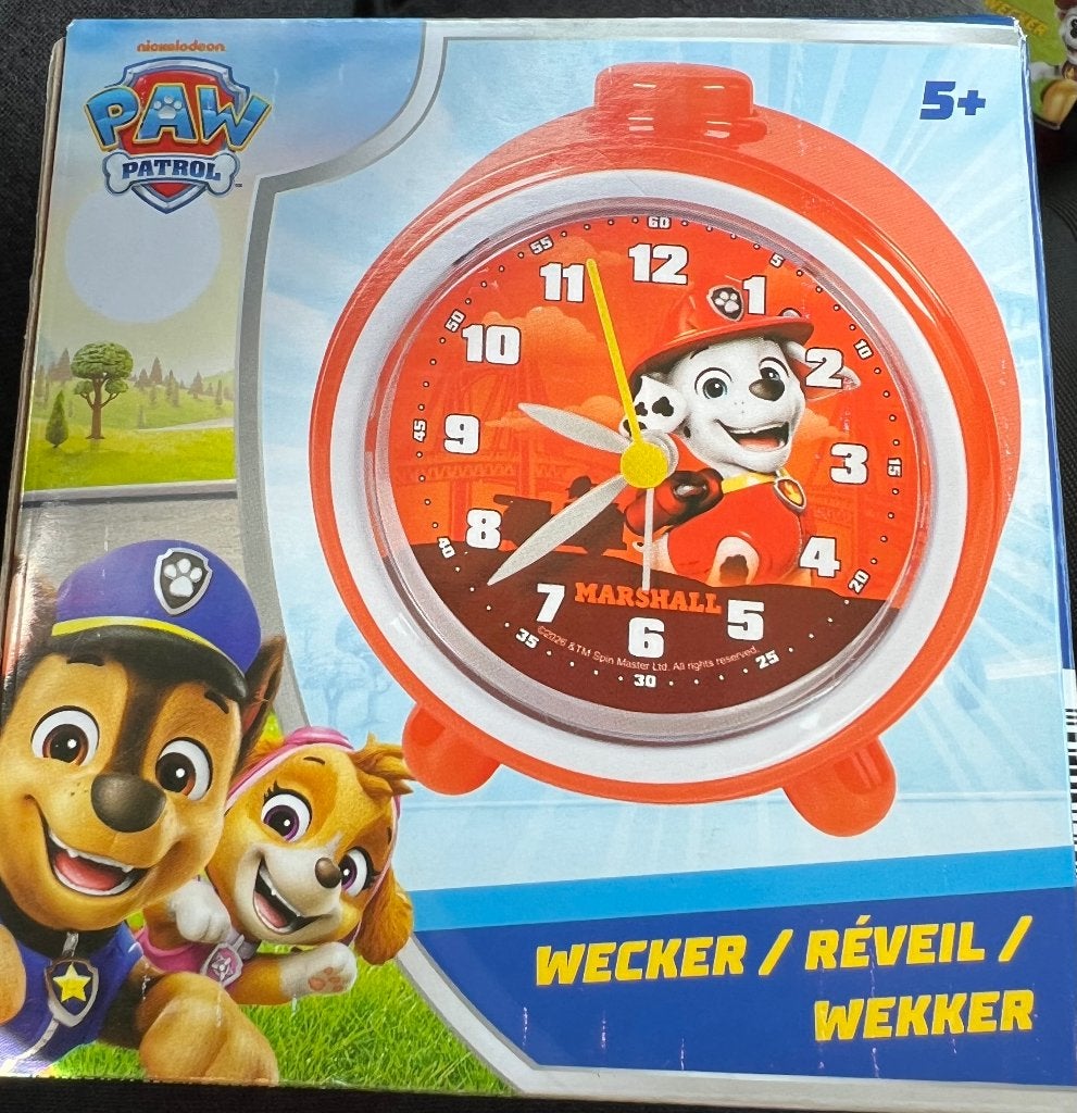 Wekker kind, Ophalen of Verzenden, Nieuw, Analoog