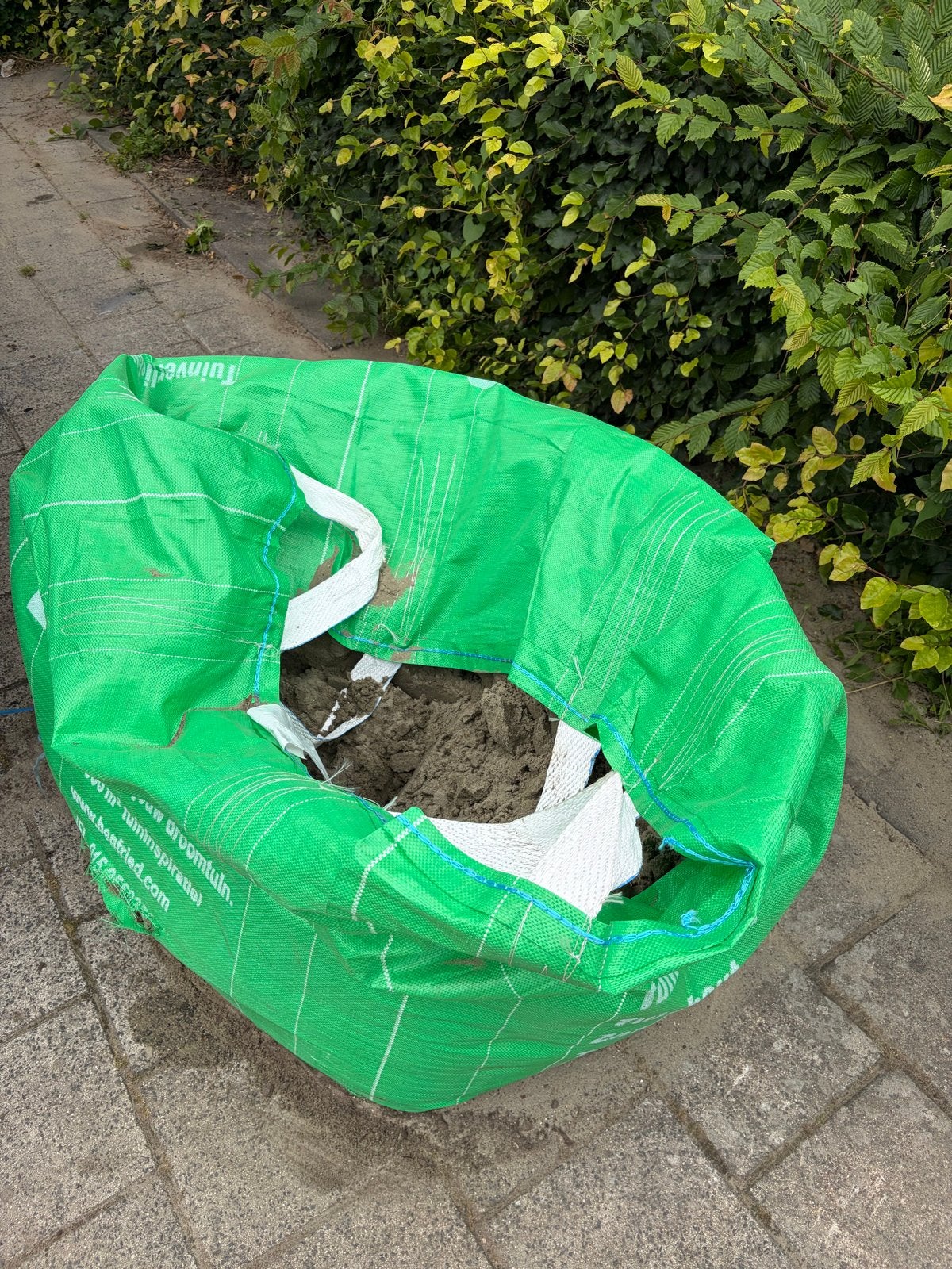 Big bag met zand - ideaal voor tuin of bestrating, Ophalen, Gebruikt