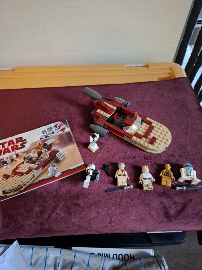Lego starwars 8092, Ophalen of Verzenden, Zo goed als nieuw