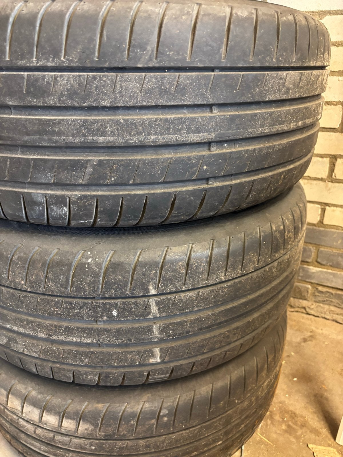 Zo goed als nieuwe Ford Mustang velgen met banden, Gebruikt, 255 mm, Banden en Velgen, Personenwagen