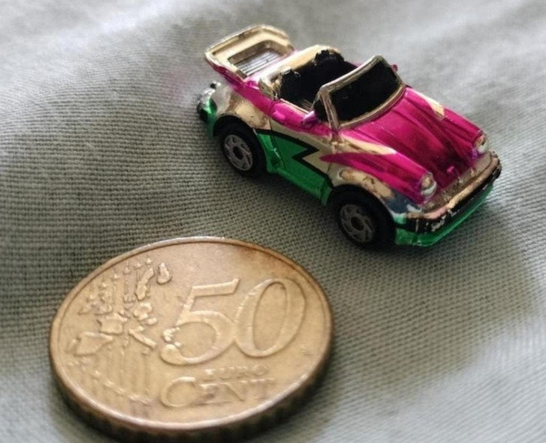 PORSCHE 912 S TURBO CABRIO  MICRO MACHINES, Ophalen of Verzenden, Zo goed als nieuw, Auto
