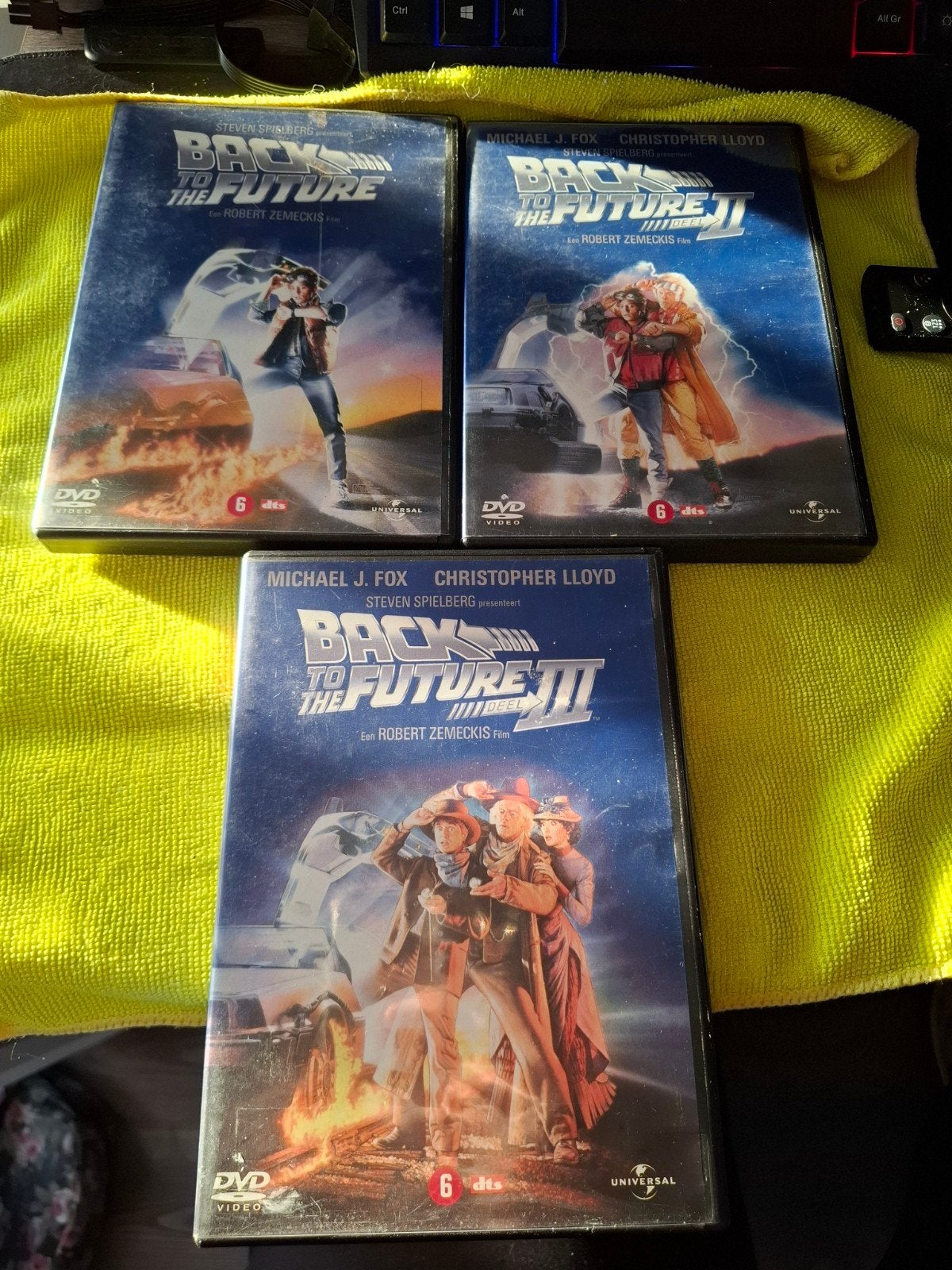Back to the Future Trilogie DVD Boxset - Deel I, II & III, Nederlands, Ophalen of Verzenden, Vanaf 6 jaar, Gebruikt