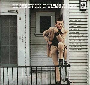 LP Waylon Jennings - The country side of (UK, 1970, orig.), Cd's en Dvd's, Ophalen, Gebruikt, Originele persing, 12 inch