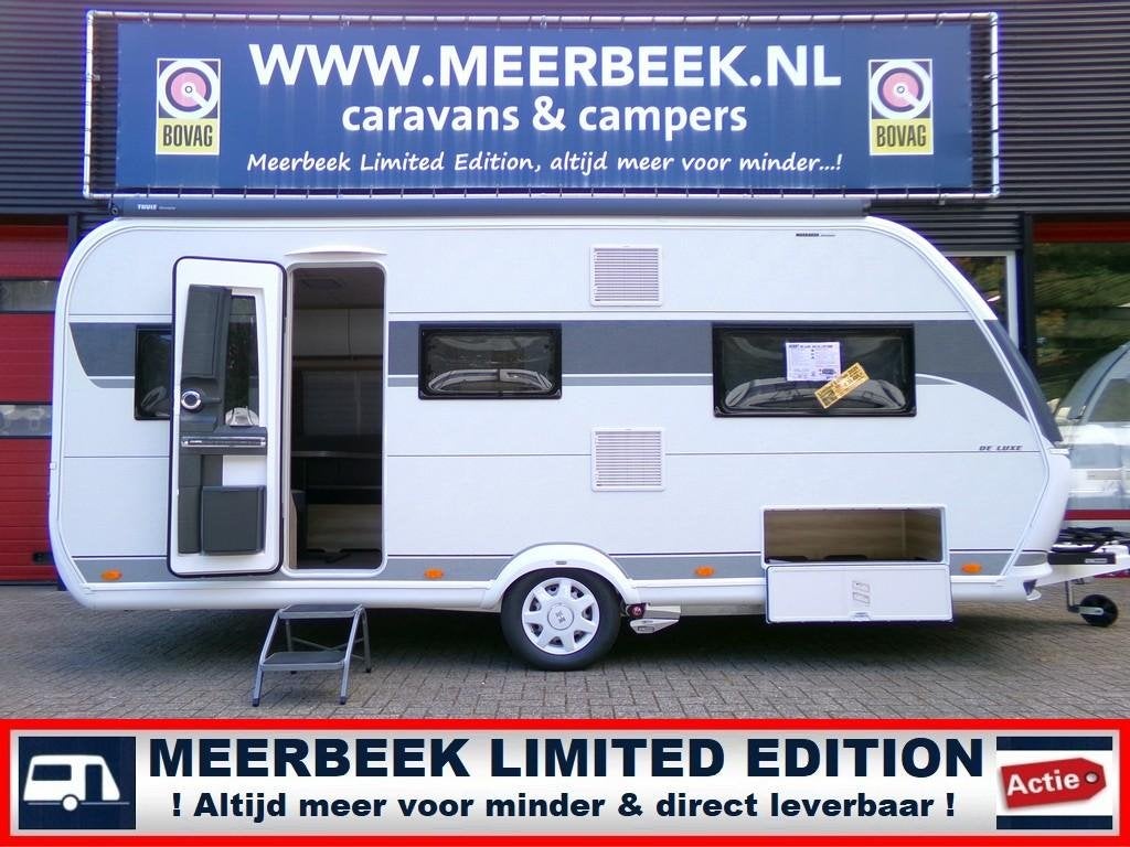 Hobby De Luxe 495 UL 4059,=KORTING +MOVER+ AIRCO +THULE, Rondzit, Hobby, Particulier, 5 tot 6 meter