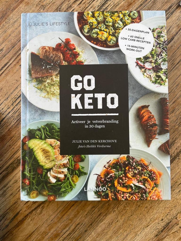 Go Keto - Activeer je vetverbranding in 30 dagen, Gelezen, Hoofdgerechten, Ophalen of Verzenden, Gezond koken