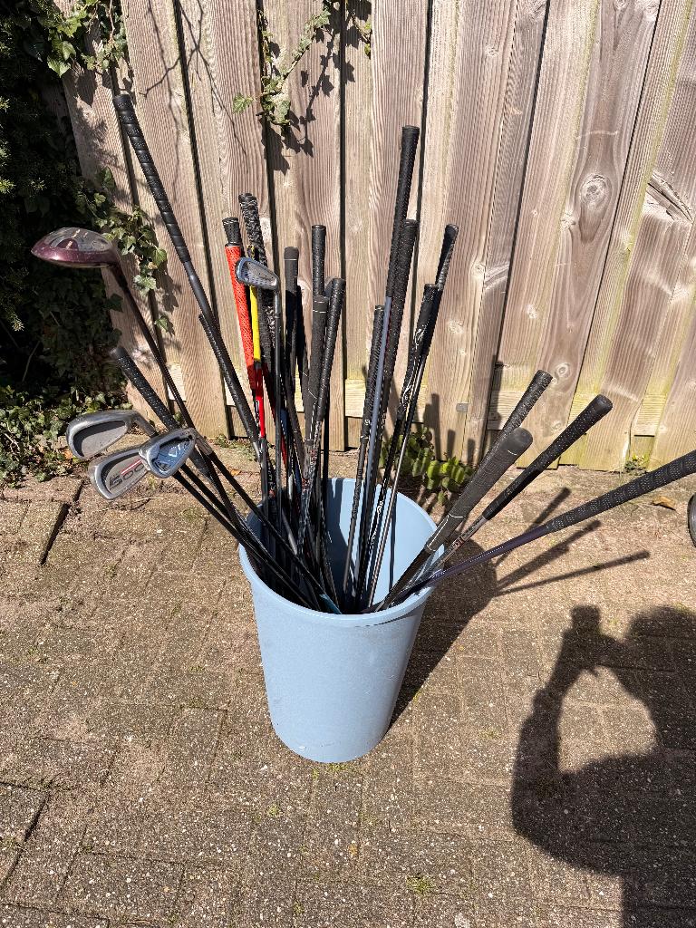 Partij golfclubs – diverse clubs – ideaal voor beginners, Ophalen, Gebruikt, Club, Overige merken