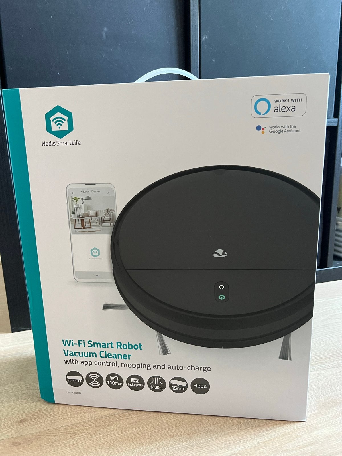 Nieuwe Nedis SmartLife Robotstofzuiger met app bediening