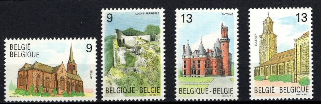 31-07 België MI 2380/3 postfris, Verzenden, Postfris