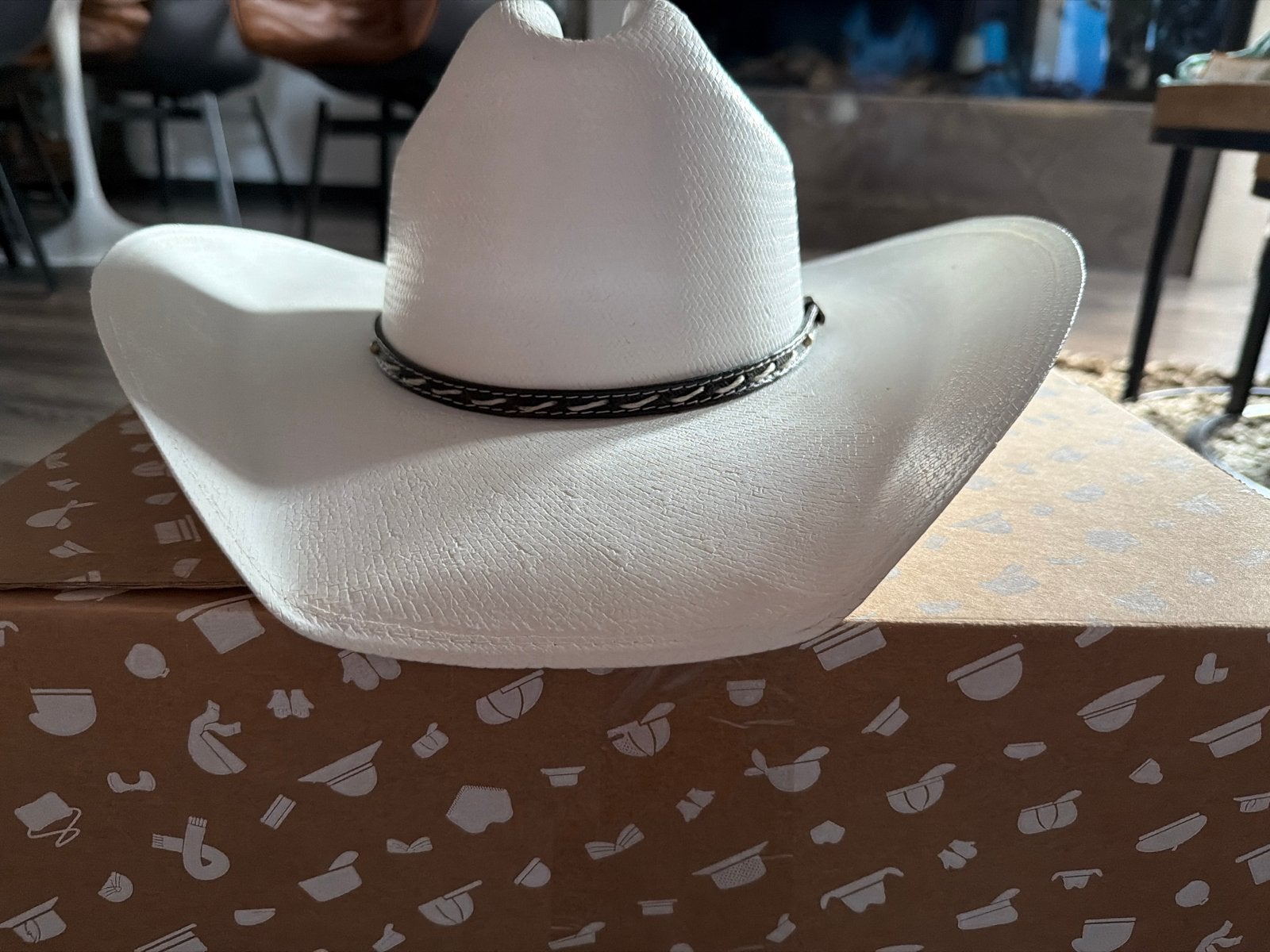 Stetson Strohoed XL - Stijlvolle en Comfortabele Zomerhoed, Kleding | Heren, Ophalen of Verzenden, Zo goed als nieuw, 60 cm (XL, 7½ inch) of meer