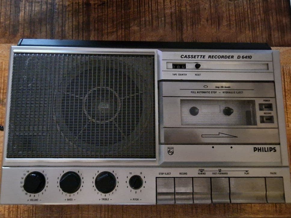 Philips D 6410 cassetterecorder, Ophalen of Verzenden, Philips