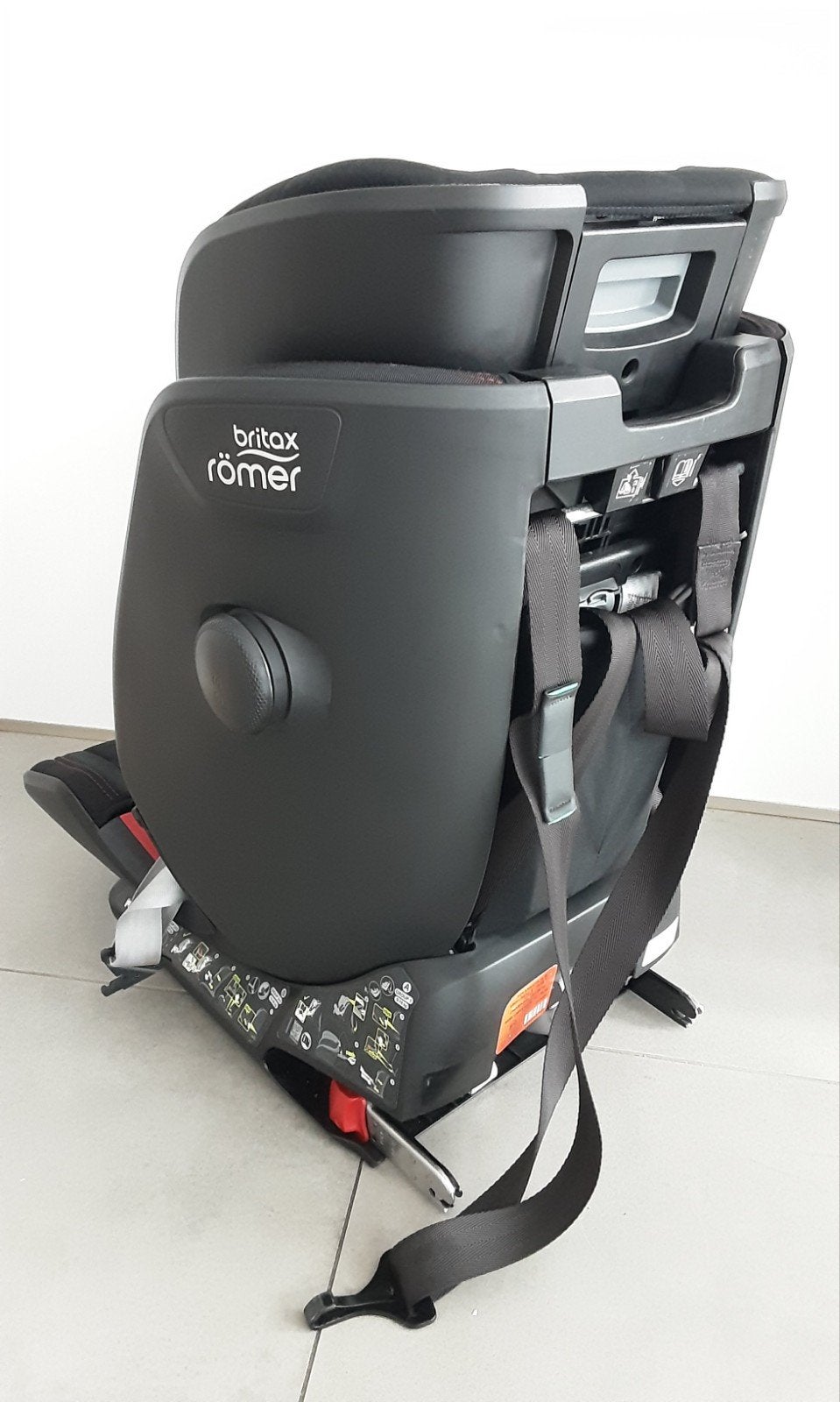 Britax Römer Advansafix IV R  autostoel, Ophalen, Romer, Autogordel of Isofix, Gebruikt