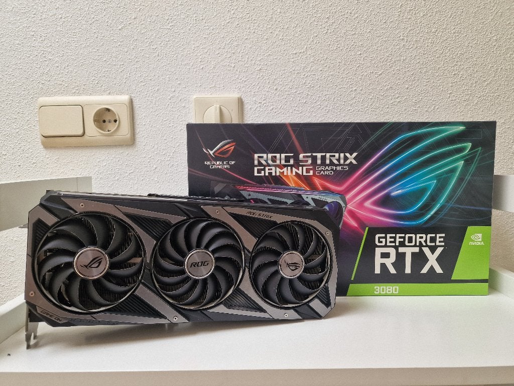 NVIDIA RTX 3080 10GB OC Edition, Computers en Software, Videokaarten, GDDR6, PCI-Express 4, Ophalen of Verzenden, Zo goed als nieuw