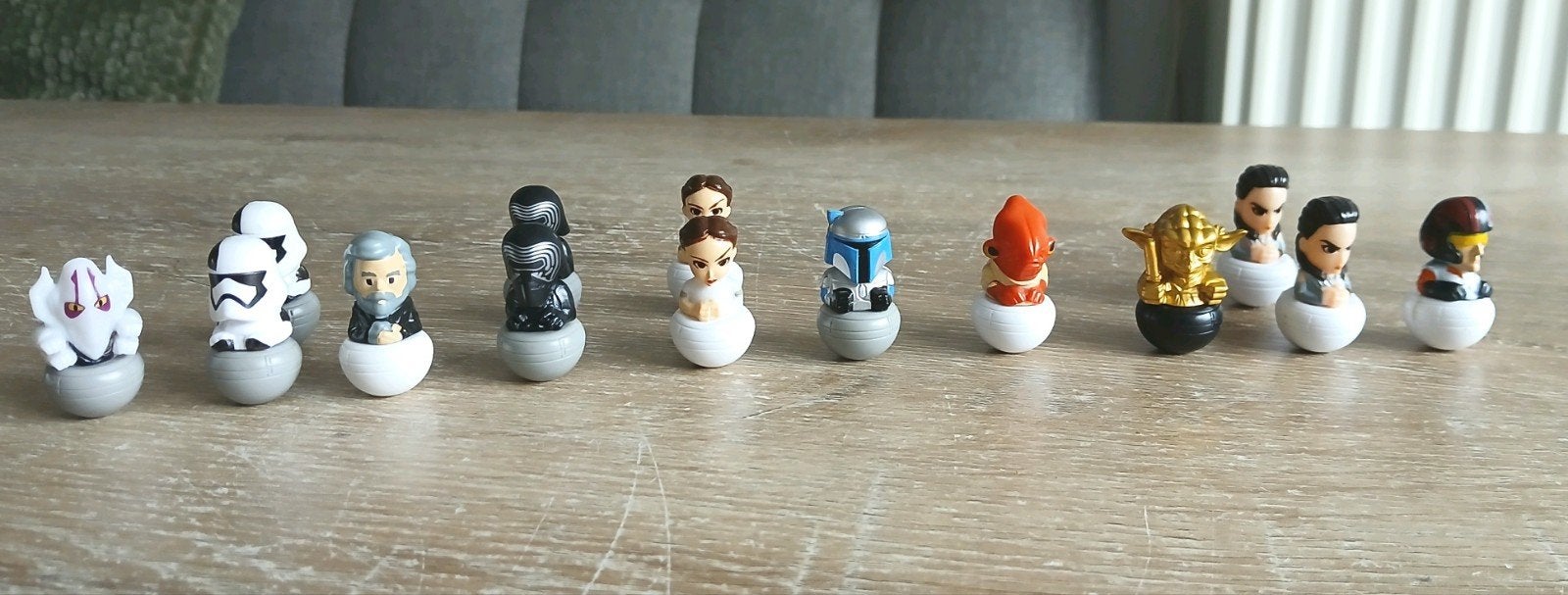 star wars rollinz lucas film 2002 plus supermarkt spaaractie, Verzamelen, Ophalen of Verzenden, Zo goed als nieuw, Actiefiguurtje