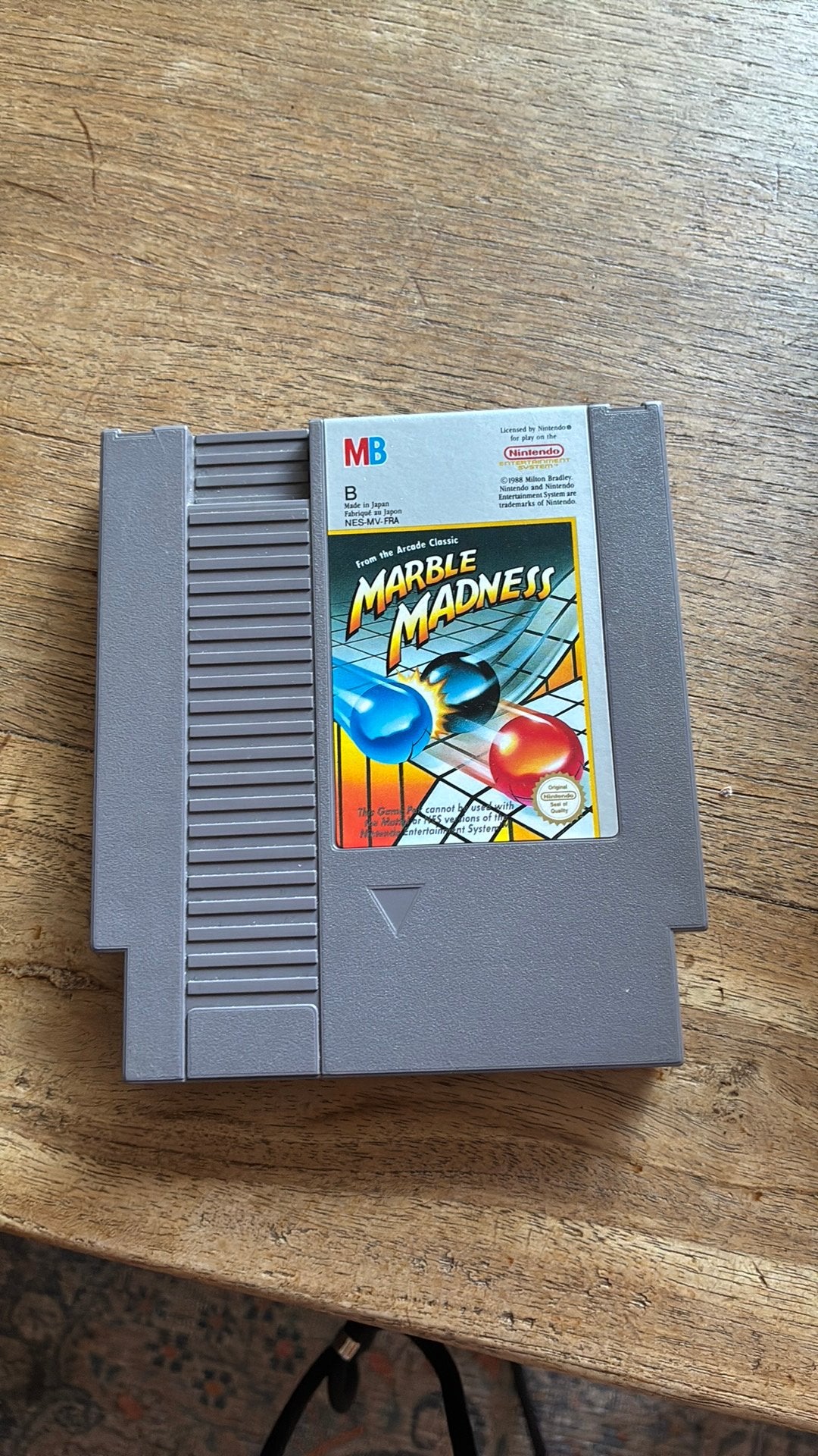 Marble madness game nintendo NES, 1 speler, Zo goed als nieuw, Vanaf 7 jaar, Ophalen
