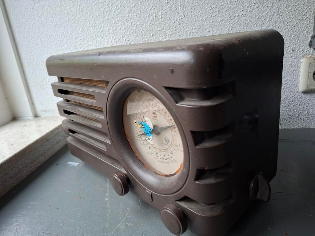 Hele mooie oude radio., Audio, Tv en Foto, Radio's, Ophalen of Verzenden, Niet werkend