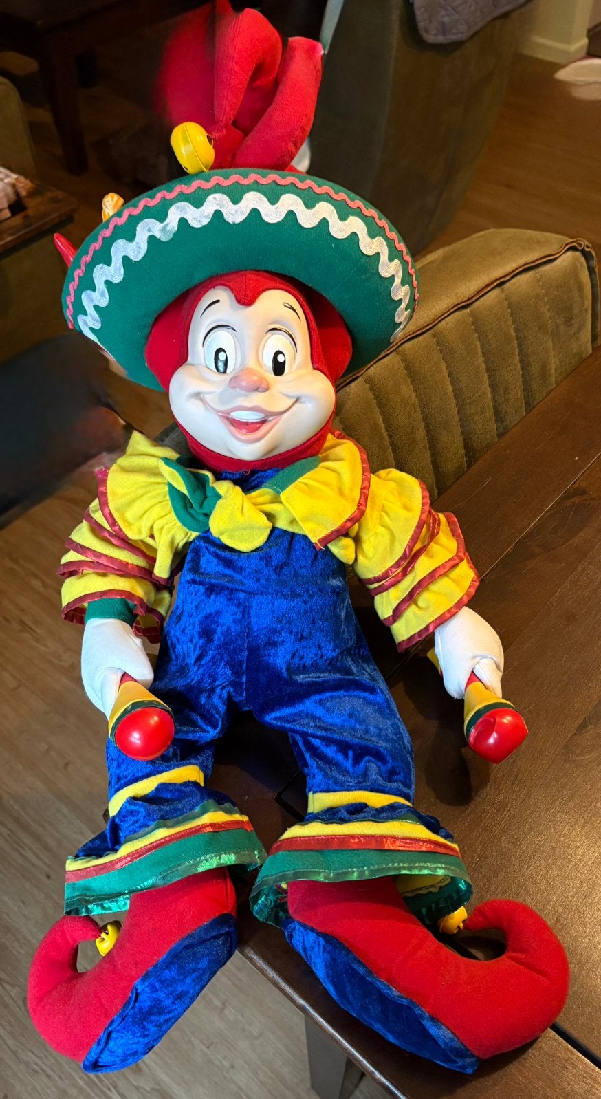 Efteling Pardoes Carnaval Festival knuffel, Verzamelen, Efteling, Ophalen of Verzenden, Zo goed als nieuw, Beeldje of Poppetje