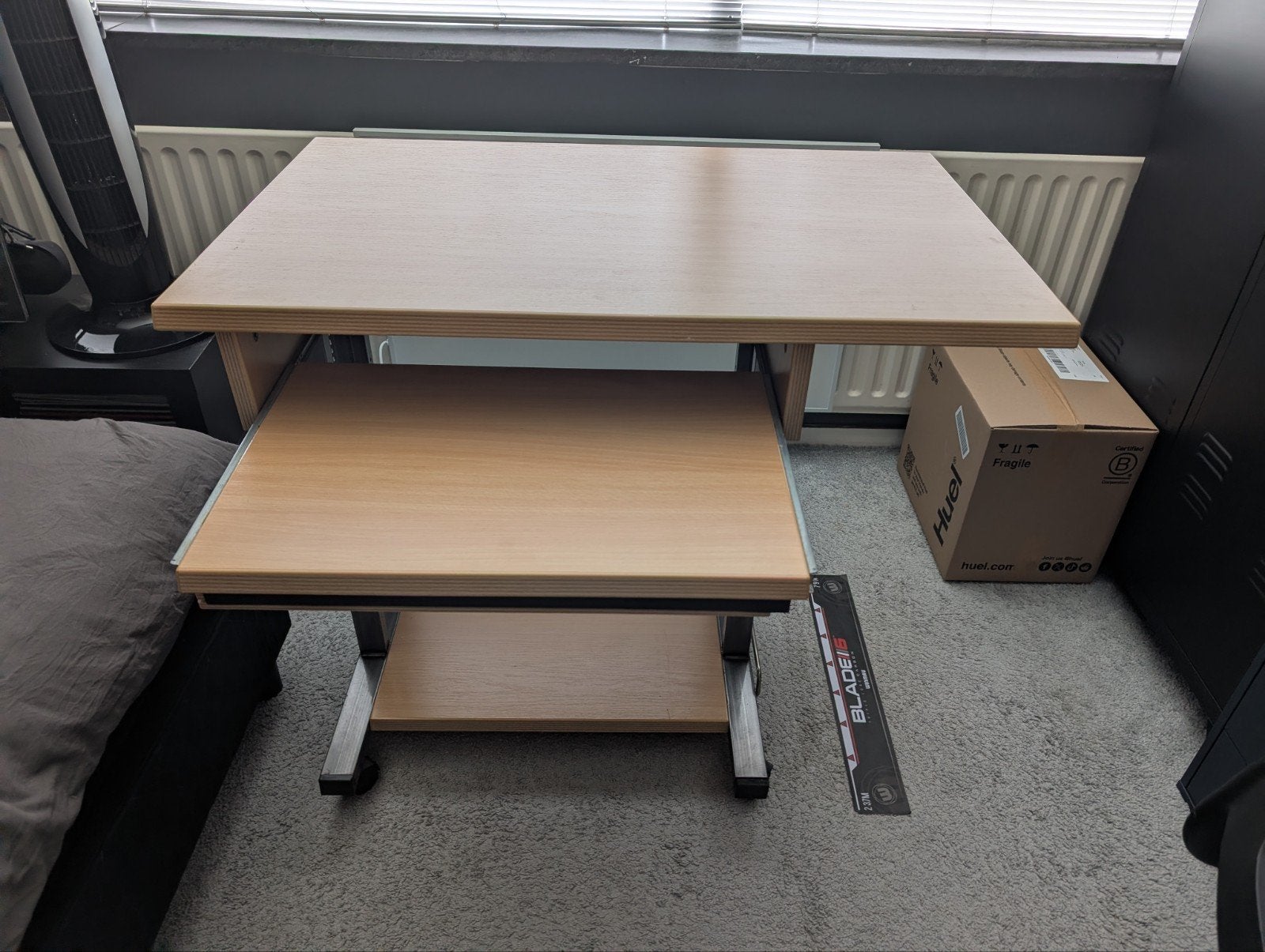 Prachtig compact bureau, Huis en Inrichting, Kasten | Computermeubels, Ophalen, Gebruikt, 70 tot 120 cm