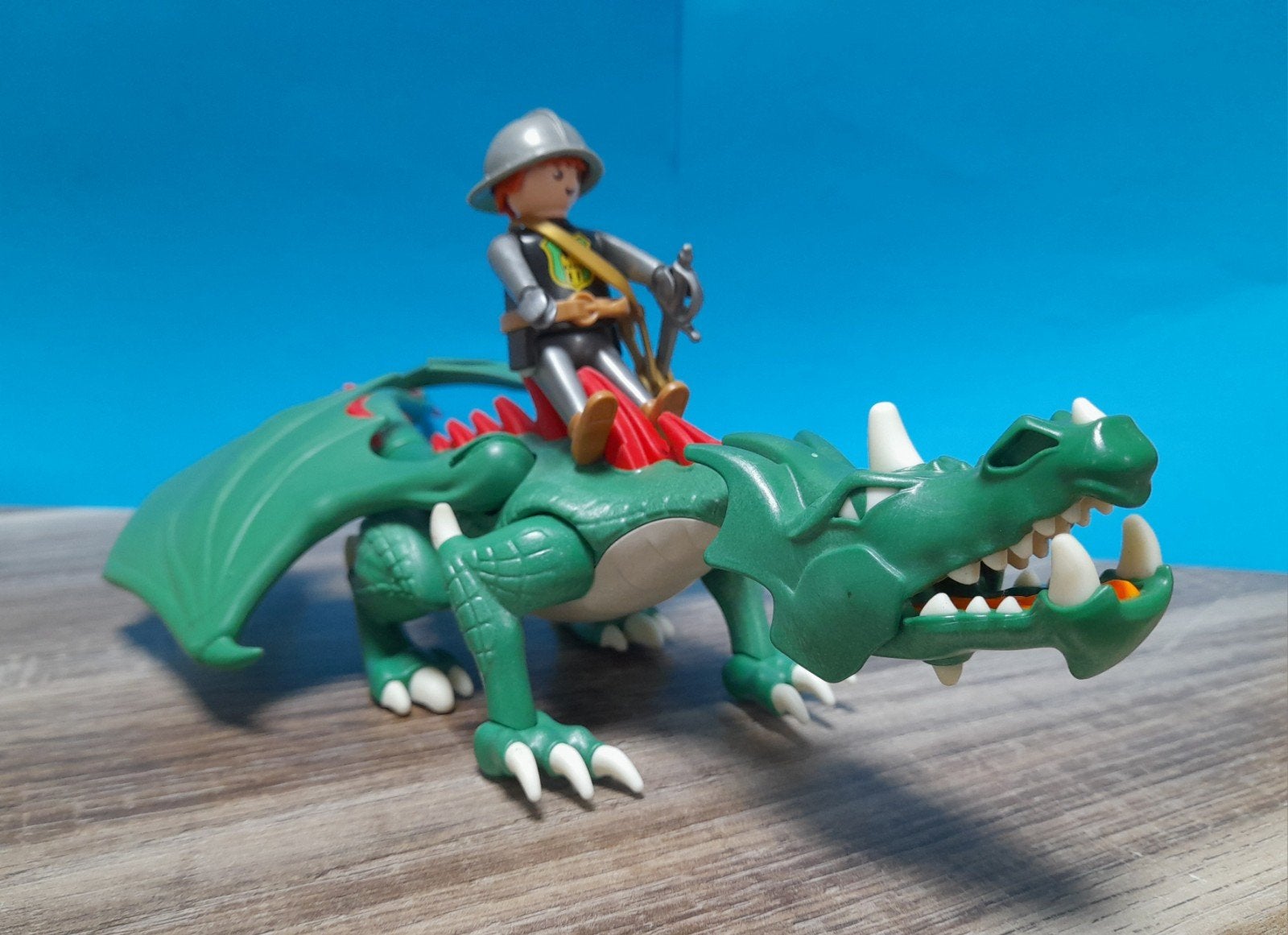 D9 - Playmobil Kasteeldraak met figuurtje, behorend bij 6003, Ophalen of Verzenden