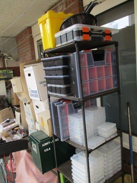 opberg boxen/ dozen verschillende soorten, Ophalen, Doos, Minder dan 50 cm, Minder dan 40 cm