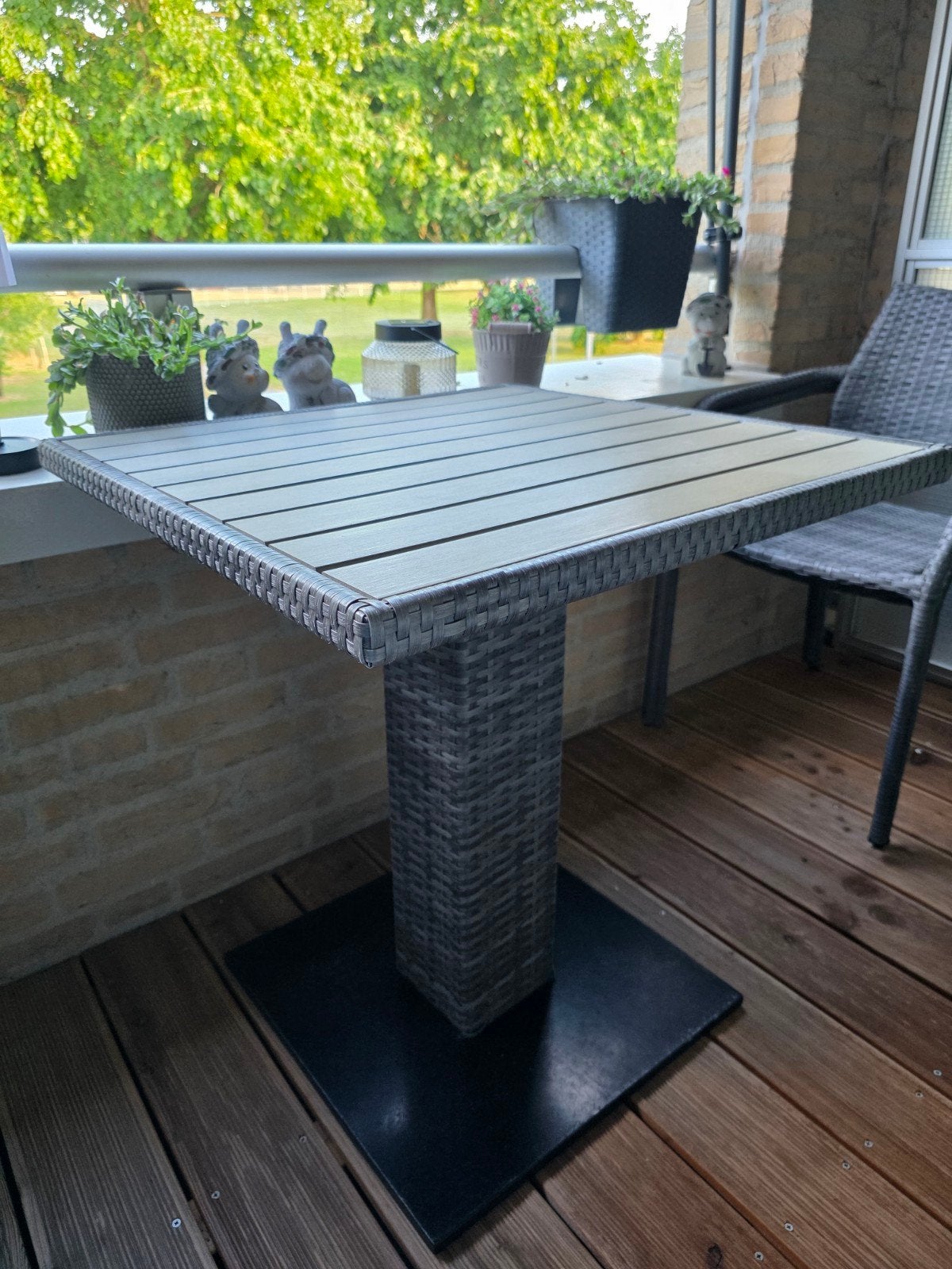 Mooie tuintafel, Tuin en Terras, Tuintafels, Ophalen, Zo goed als nieuw, Vierkant, Overige materialen