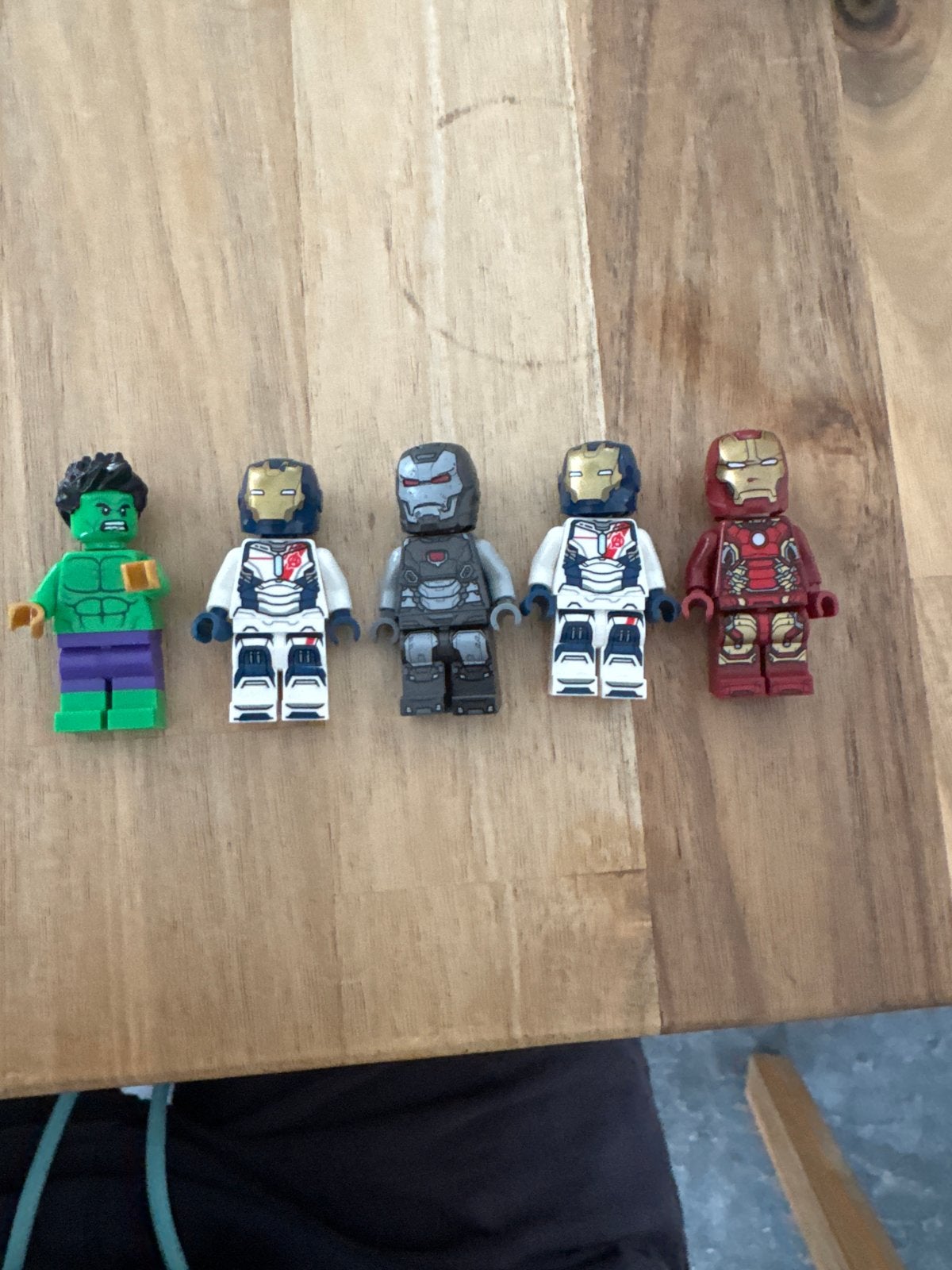 Lego Marvel Superhelden Minifiguren - Hulk en Iron Man, Ophalen of Verzenden, Gebruikt, Overige merken