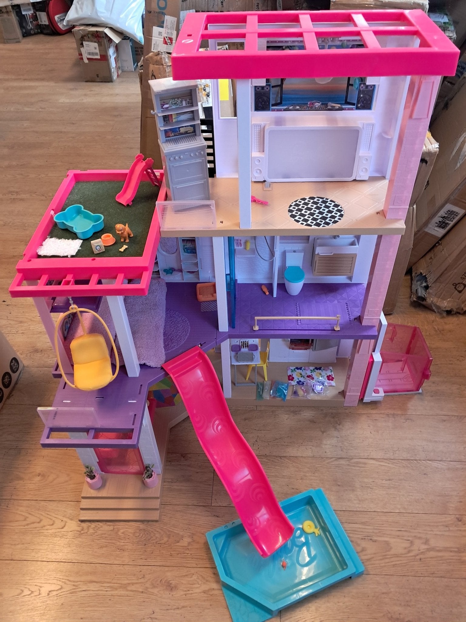 Barbie Dreamhouse droomhuis, Ophalen of Verzenden, Zo goed als nieuw