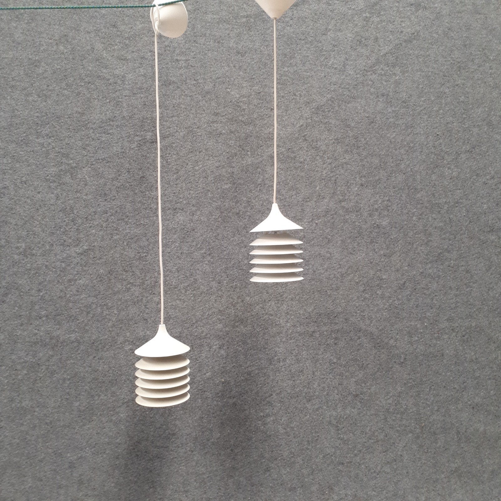 IKEA vintage hanglampen, Ophalen, Gebruikt, Metaal